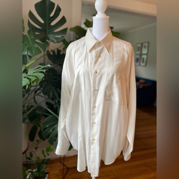 Yves Saint Laurent Other - Yves Saint Laurent White Linen Button-down
